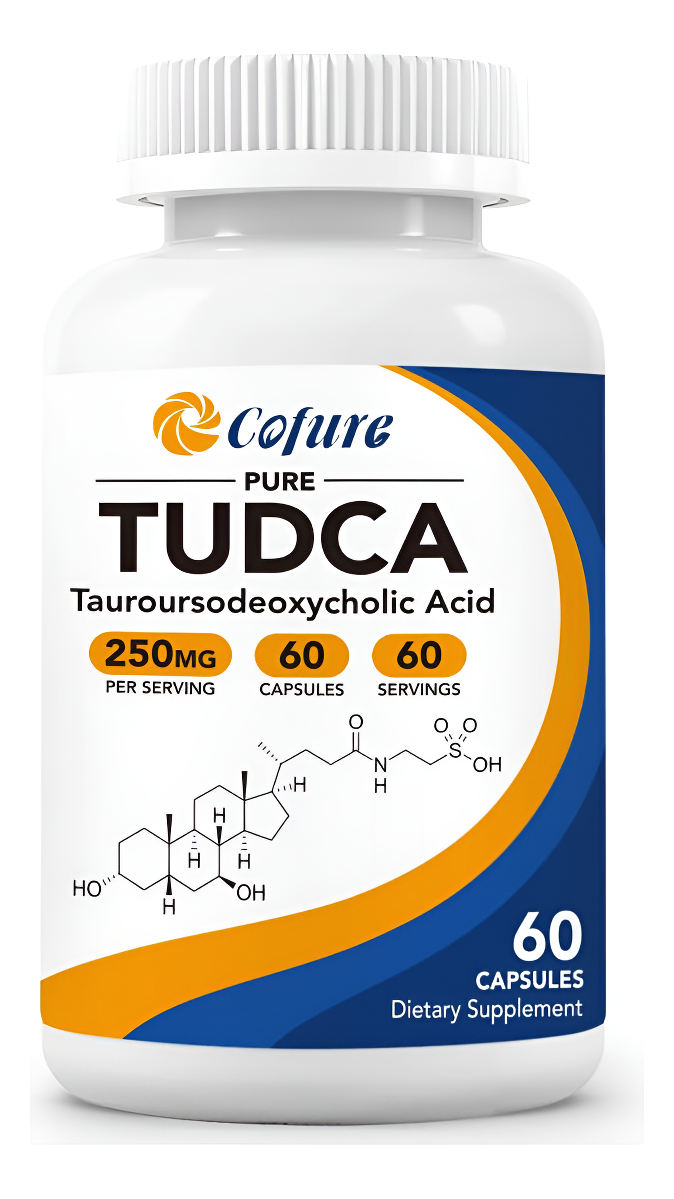 Tudca Suplemento De Sales Biliares De 250 Mg (ácido Taursodesoxicólico), Ácido Biliar Puro Auténtico Con Sabor Amargo,