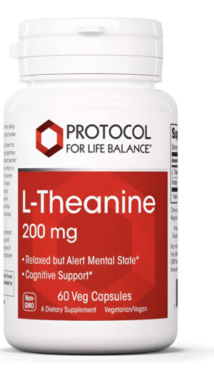 Protocol L-teanina De 200 Mg  Para La Salud Cerebral, Estado Mental Relajado Pero Alerta Y Liberación Normal De Dopami