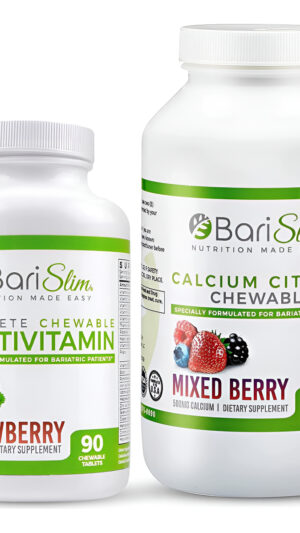 Bari Slim Bariatric Calcium Citrate & Complete Multivitamina