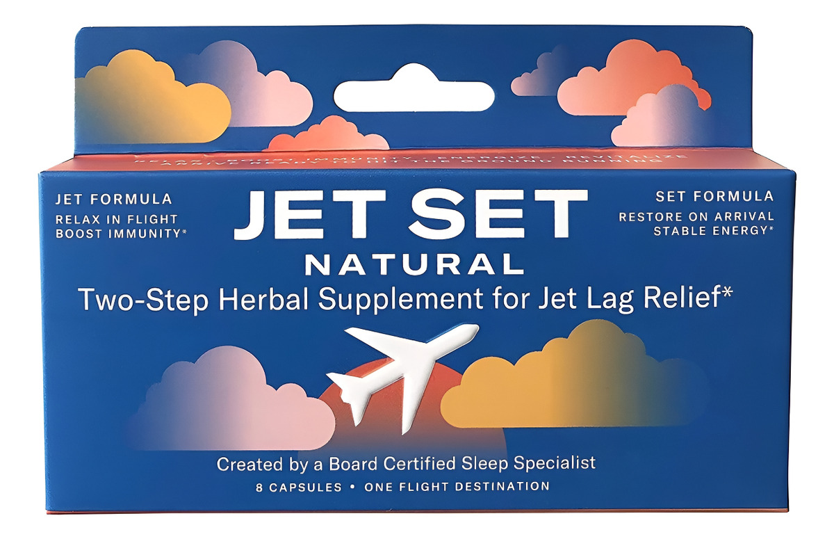| Creado Por Especialistas En Sueño | Alivio Del Jet Lag | Jet Para Relajarse Y Aumentar La Inmunidad | Set Para Energi