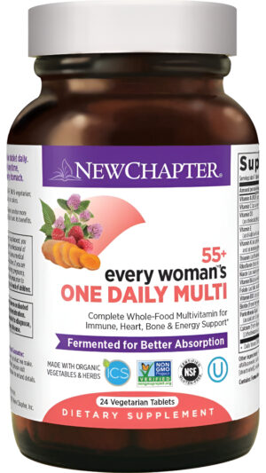 New Chapter Multivitamínico Para Mujeres 50 Plus  Every Woman's One Daily 55+ 30 Tabletas Vegetarianas