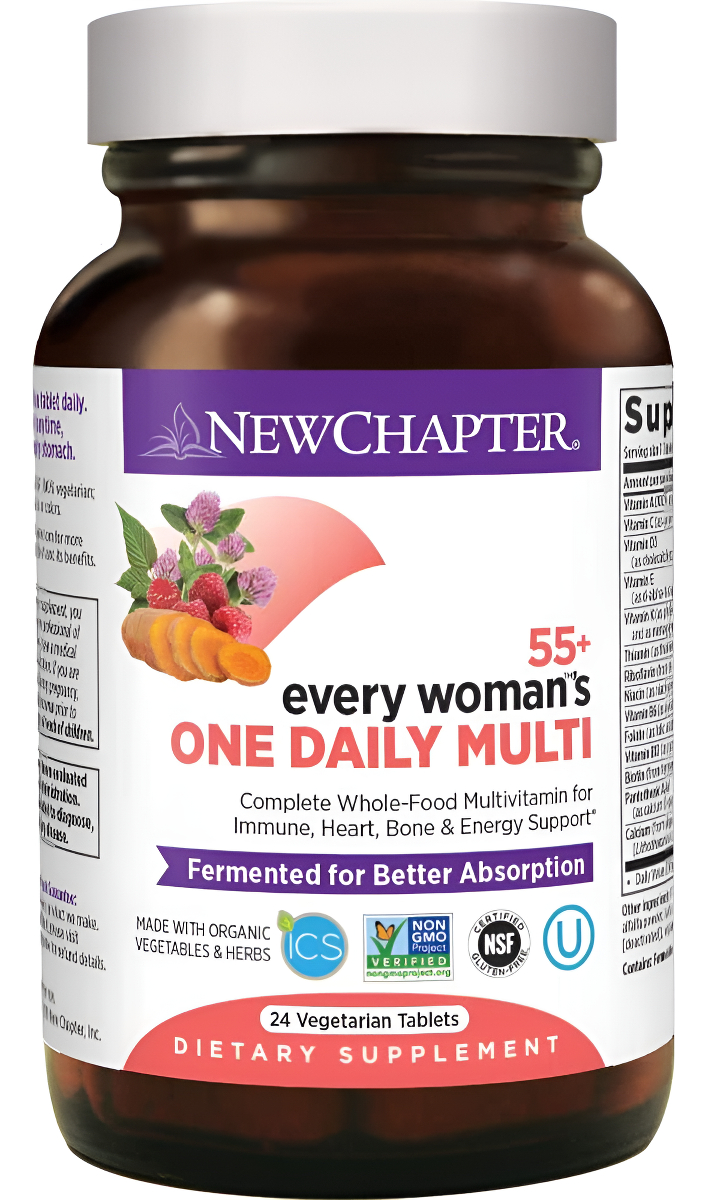 New Chapter Multivitamínico Para Mujeres 50 Plus Every Woman's One Daily 55+ 30 Tabletas Vegetarianas