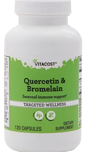 Quercetina Con Bromelina - 120 Cápsulas
