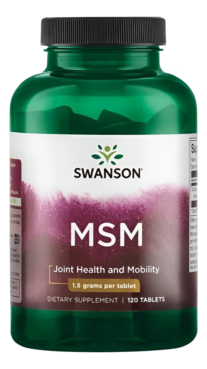 Msm Movilidad En El Cuerpo 120 Tabs 1.5 Grams Por Tabs
