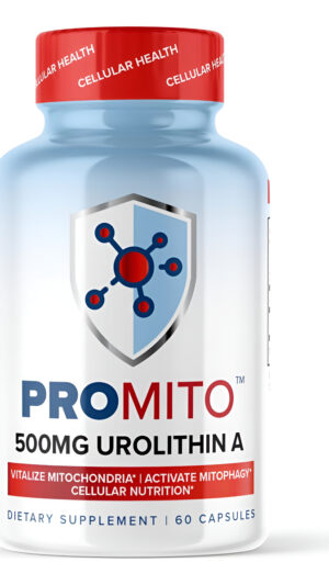 Promito - Suplemento De Urolitina A - 500 Mg Urolitina A Pura De Calidad Premium - Alternativa A Nmn, Nad, Coq10, Resve