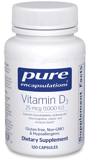 Vitamina D3 1000iu Pure Encapsu