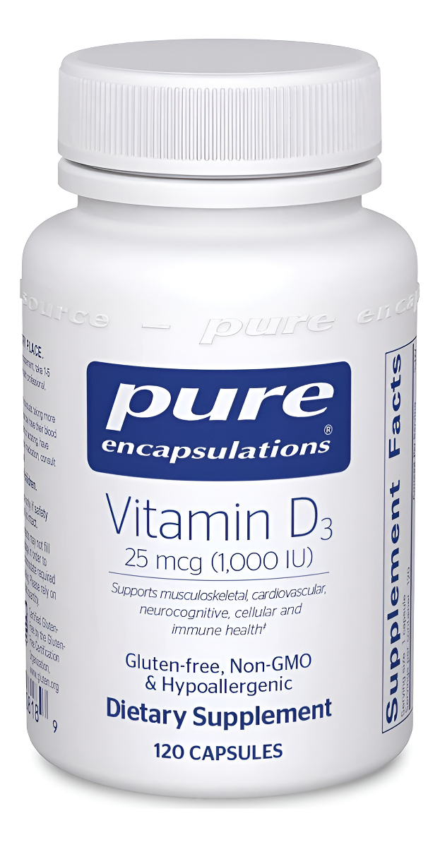 Vitamina D3 1000iu Pure Encapsu