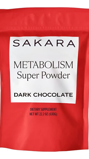 Sakara Metabolism Super Powder, 30 Porciones - Polvo De Bebida Para El Metabolismo Para Ayudar A La Salud Digestiva Y L