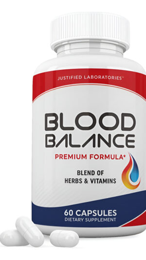 Blood Balance Advanced Formula 620mg Formula Suplemento Píldoras 60 Cápsulas