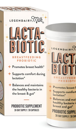 Legendairy Milk Lacta-biotic | Salud De Los Senos Y El Intestino Para La Salud Inmunológica De La Madre Y El Bebé