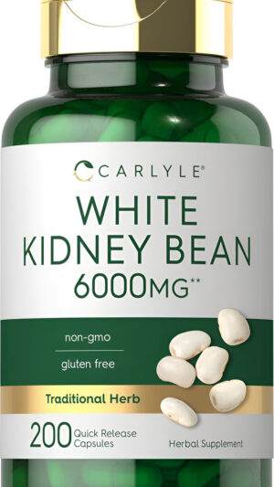 Carlyle Suplemento Extracto De Fríjol Blanco 6000 Mg