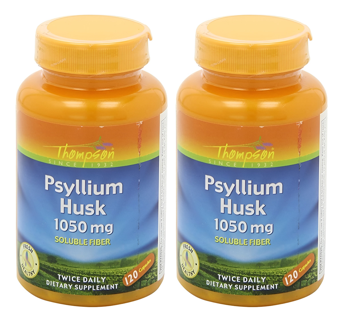 Psyllium 120 Cápsulas Pack De 2