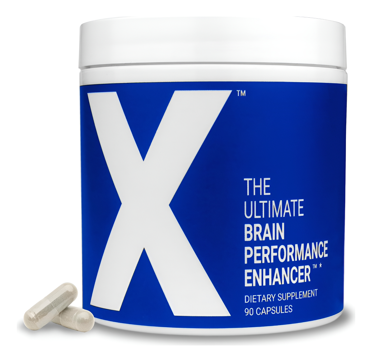X - El Mejor Potenciador Del Rendimiento Cerebral La Cápsula De Suplemento Cerebral Más Poderosa Del Mundo - Aumente