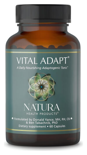 Natura Health Products Vital Adapt Suplemento  Tónico Adaptogénico Nutricional Diario Para Apoyo A La Función Endocrin