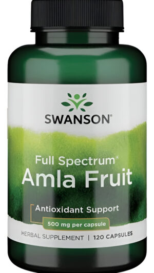 Full Spectrum Amla Fruit 120 Caps 500 Mg De Swanson
