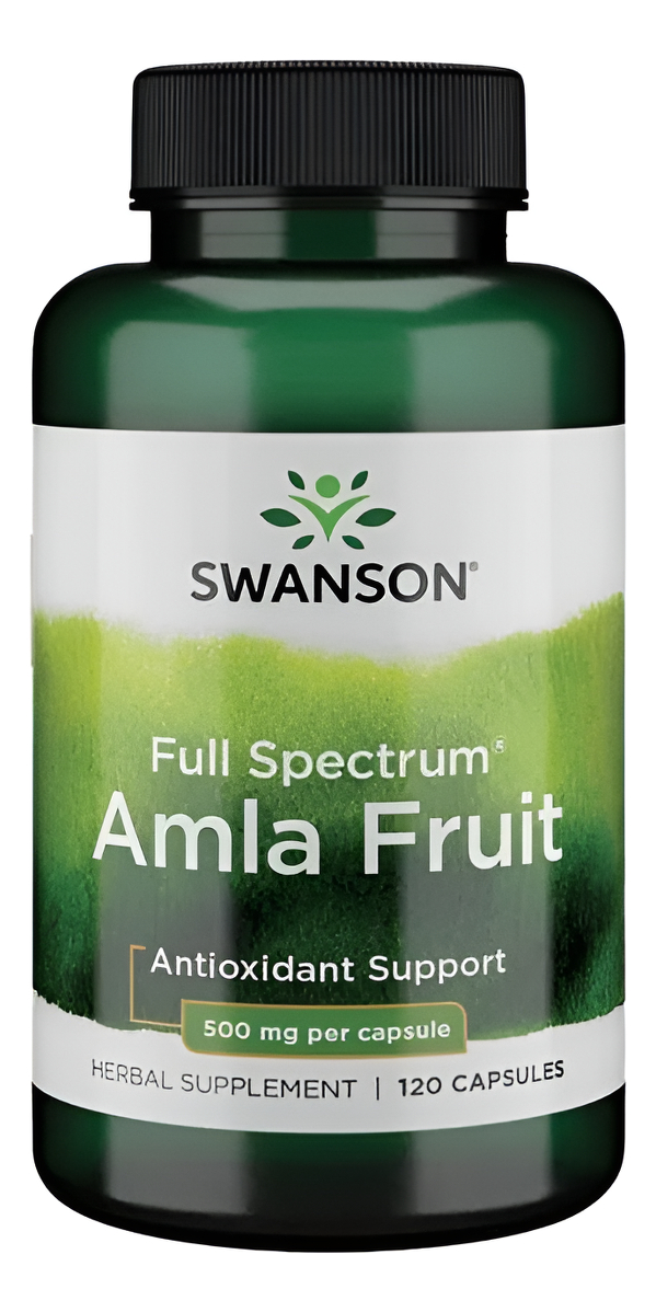 Full Spectrum Amla Fruit 120 Caps 500 Mg De Swanson