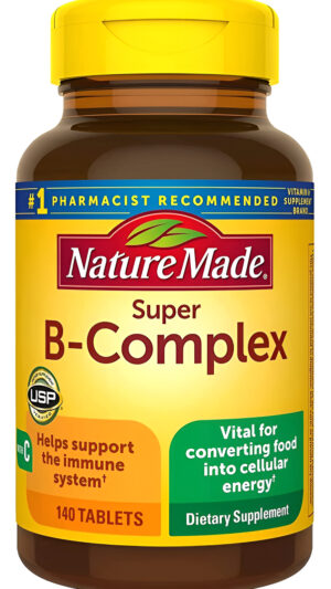 Nature Made Súper Vitamina Complejo B, 140 Tabletas