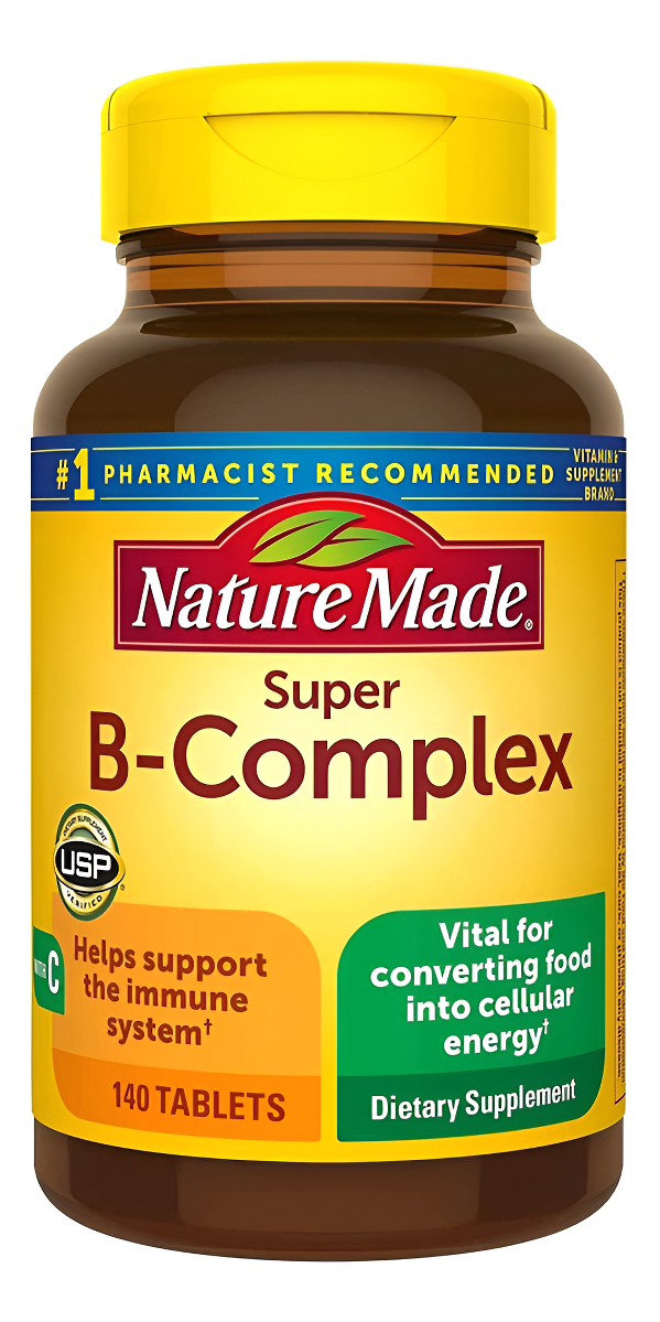 Nature Made Súper Vitamina Complejo B, 140 Tabletas