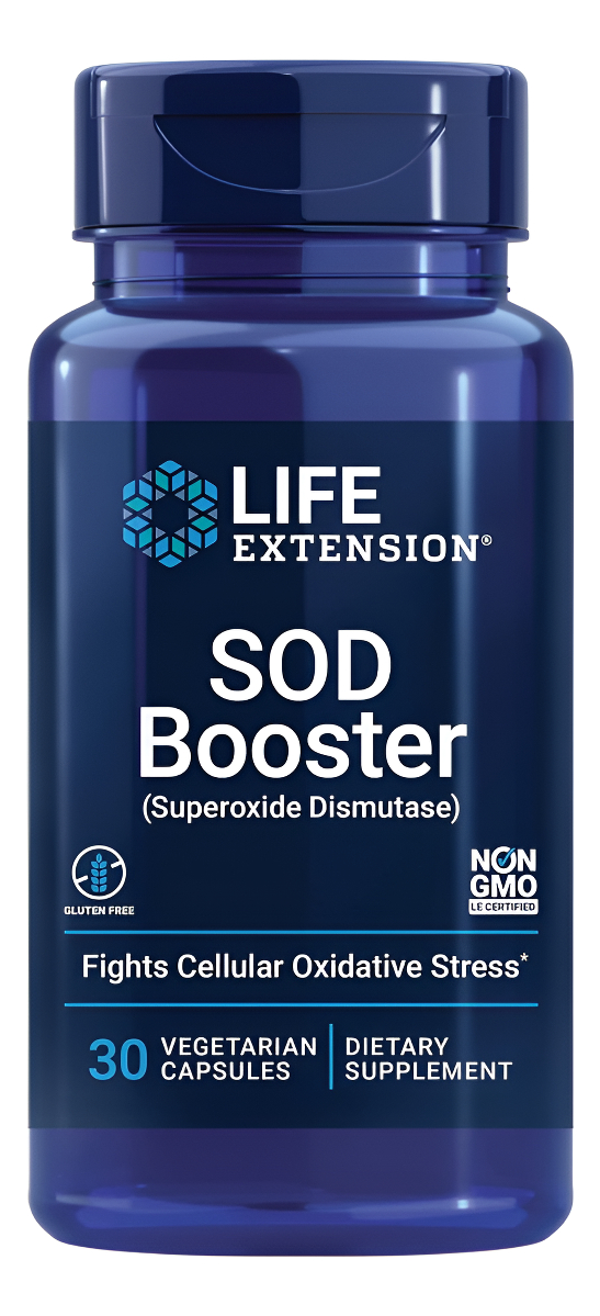 Life Extension Sod Booster - Suplemento Superóxido Dismutasa - Antioxidante Para La Salud Del Hígado Y Desintoxicación