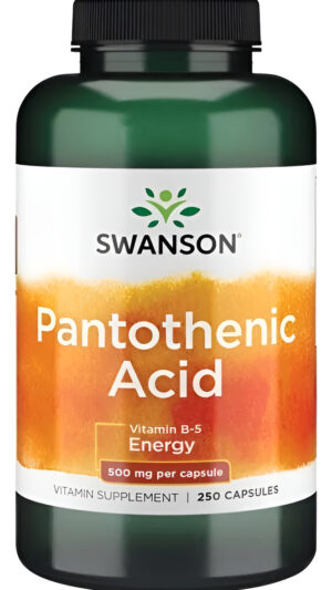 Ácido Pantoténico 250 Caps 500 Mg