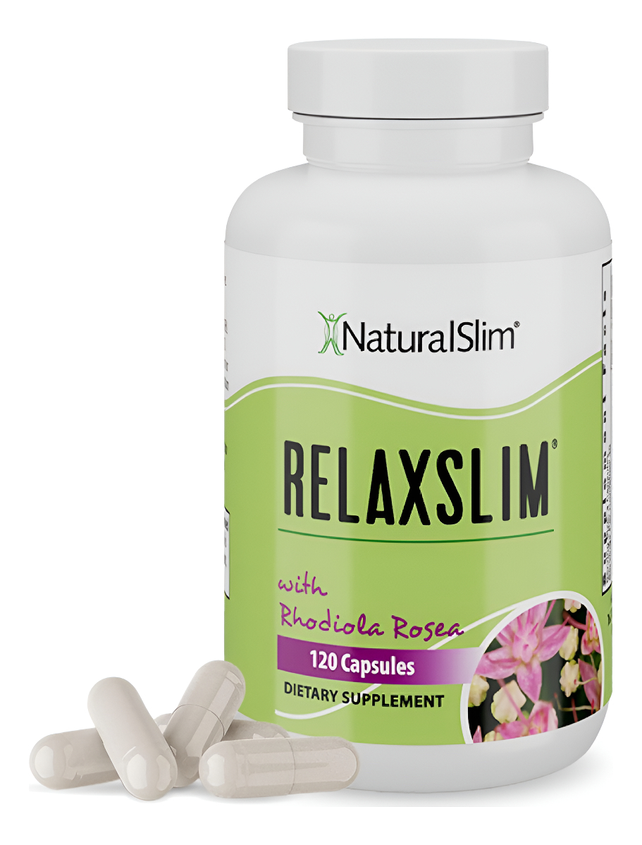 Naturalslim Relaxslim Con Rhodiola Rosea 120 Cápsulas