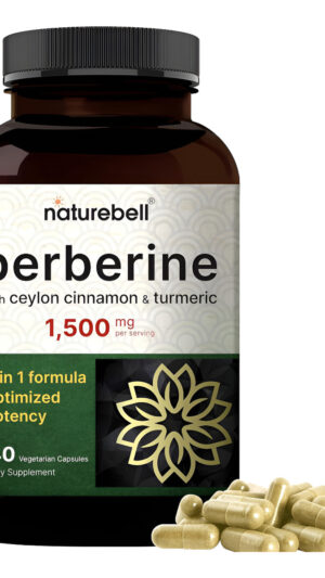 Naturebell Berberina De 1500mg 240 Cápsulas