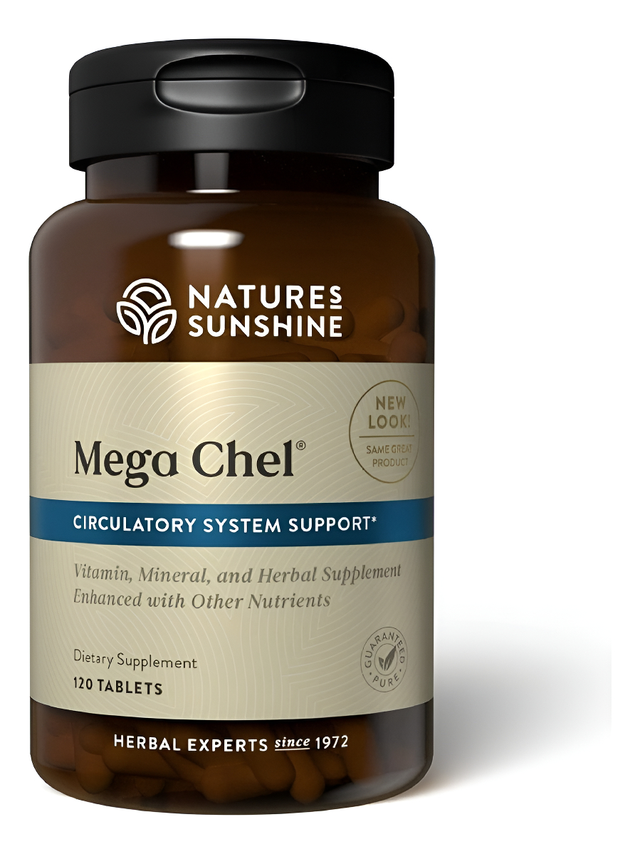 Nature's Sunshine Mega-chel Suplemento 120 Caps