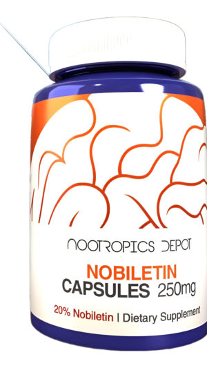 Nootropics Depot 30 Cápsulas De Nobiletina | 250 Mg | 20% De Extracto | Citrus Aurantium | Apoyo Función Cognitiva