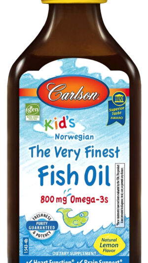 Aceite De Pescado Para Niños Carlson