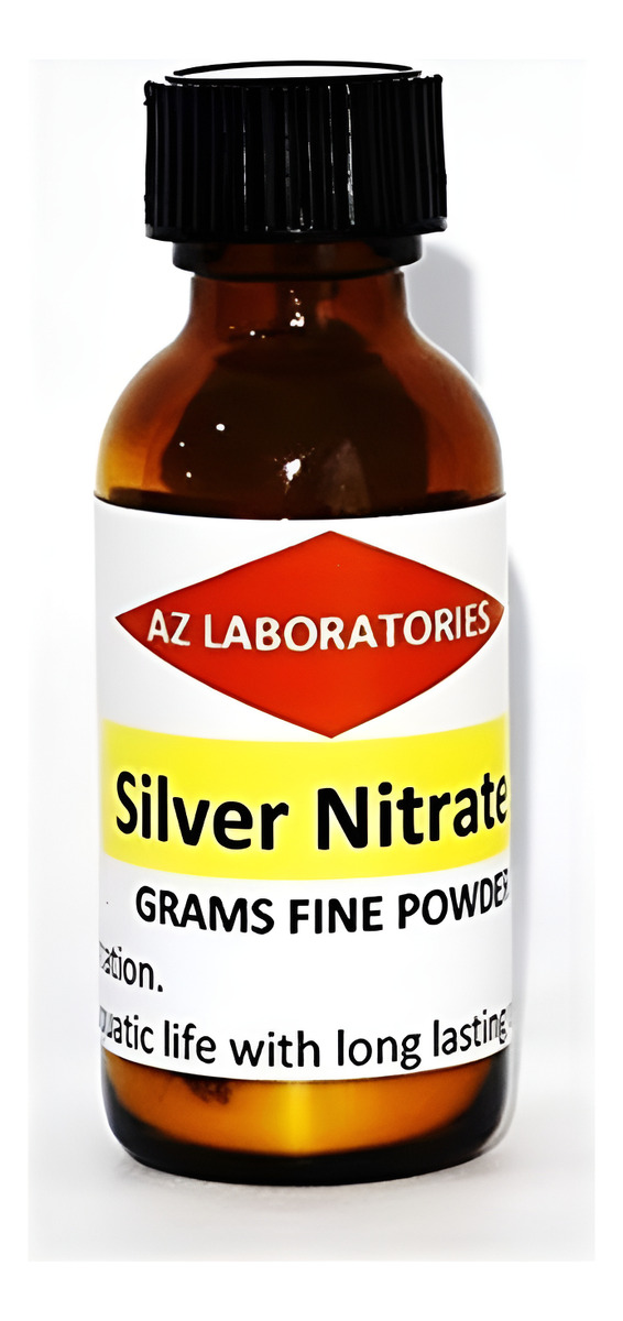 Cristales De Nitrato De Plata / Polvo / 0.88 Onzas / Más Alta Calidad / 99.99 % / Fabricado En Estados Unidos