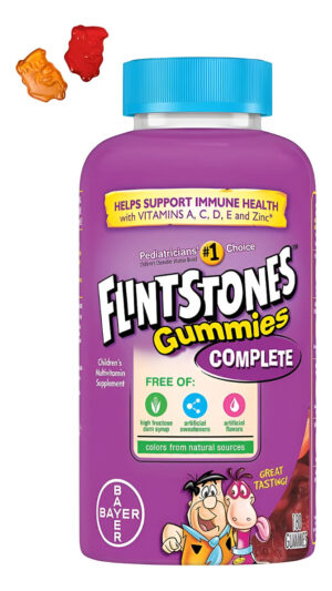 Los Picapiedra Gomitas Masticables Multivitamínicas Para Niños
