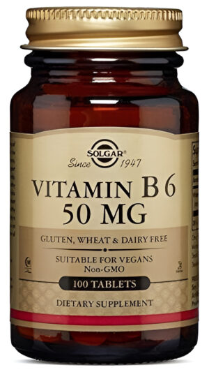 Solgar Vitamin B6 50mg - Unidad A