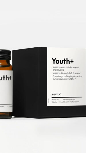 Youth+ | Yüth, Nad+, L-ergothioneine, Anti-aging, Belleza Desde Dentro, Energía, Piel Y Cabello, Salud Cognitiva, Suple