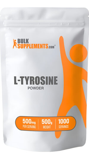 Suplemento Bulksupplements L-tirosina Pura En Polvo, 1