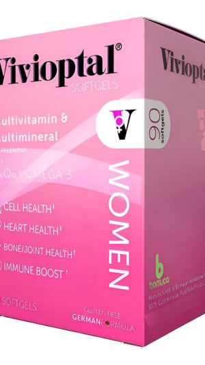 Vivioptal Women 90 Cápsulas Blandas - Suplemento Multivitamínico Y Multimineral - Coq10 Y Omega-3