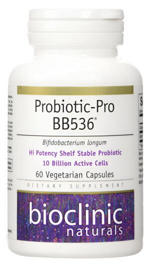 Bioclinic Naturals - Probiotic Pro Bb536® 60 Cápsulas Vegetarianas