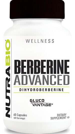Nutrabio Suplemento Avanzado De Berberina (dihidroberberina), 200 Mg  60 Cápsulas