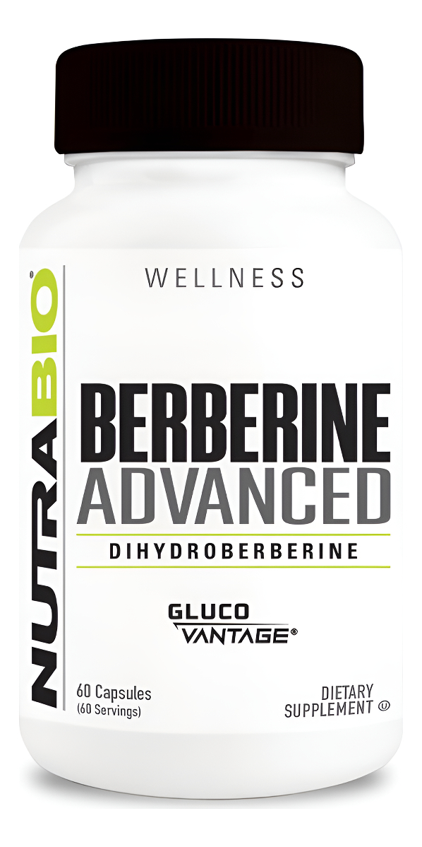 Nutrabio Suplemento Avanzado De Berberina (dihidroberberina), 200 Mg 60 Cápsulas