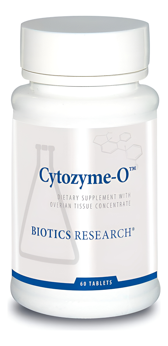 Biotics Research Tejido Ovárico Bovino Crudo De Citozima. Apoya La Salud Femenina, Sod, Catalasa, Potente Actividad Ant
