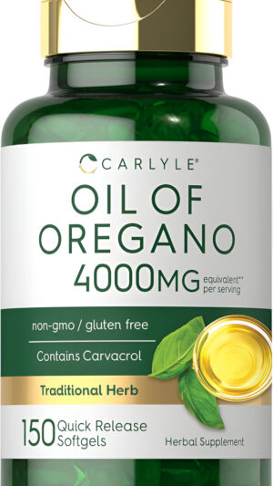 Carlyle Aceite De Orégano 4000 Mg 150 Cápsulas