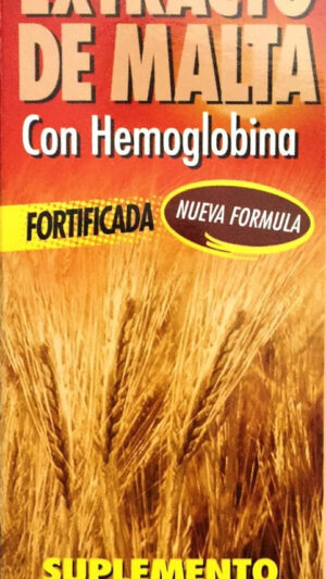 Extracto De Malta Y Hemoglobina, Suplemento Nutricional Para Energía Y Vitalidad (16 Onzas Líquidas/paquete De 1)