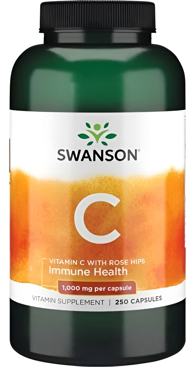 Vitamina C Con Escaramujo 1,000mg 250caps