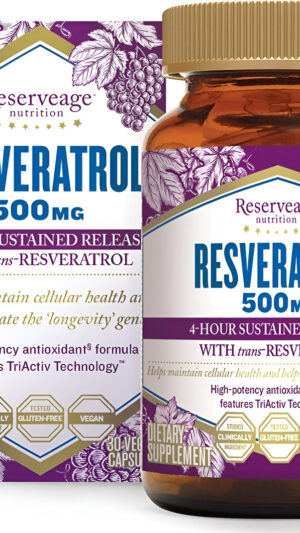 Resveratrol 30 Caps Reserveage
