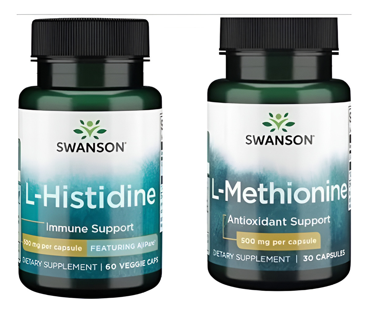 Lhistidina Y L-metionina 500mg