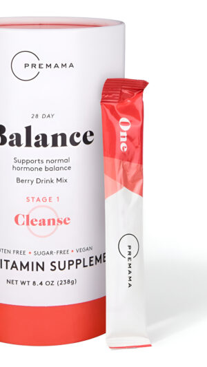 Premama - Suplemento Birth Control Cleanse | Preparación De Vitaminas Bebible Para Equilibrar Las Hormonas Y La Fertili