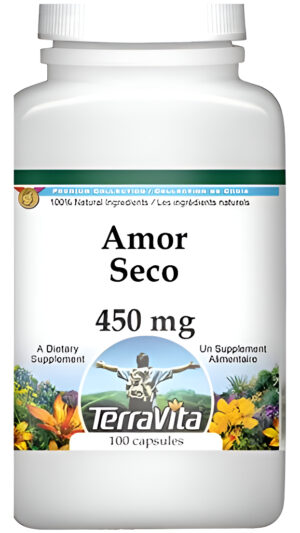 Terravita Suplemento De Amor Seco 450 Mg 100 Capsulas