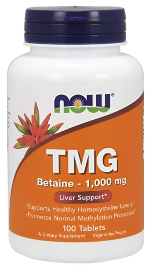 Now Foods Extra Strength Tmg 1,000 Mg Tabs, 100 Ct