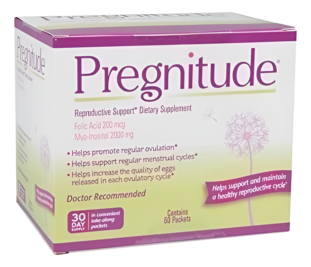 Pregnitude Reproductive Support 60 Prenatal Packets
