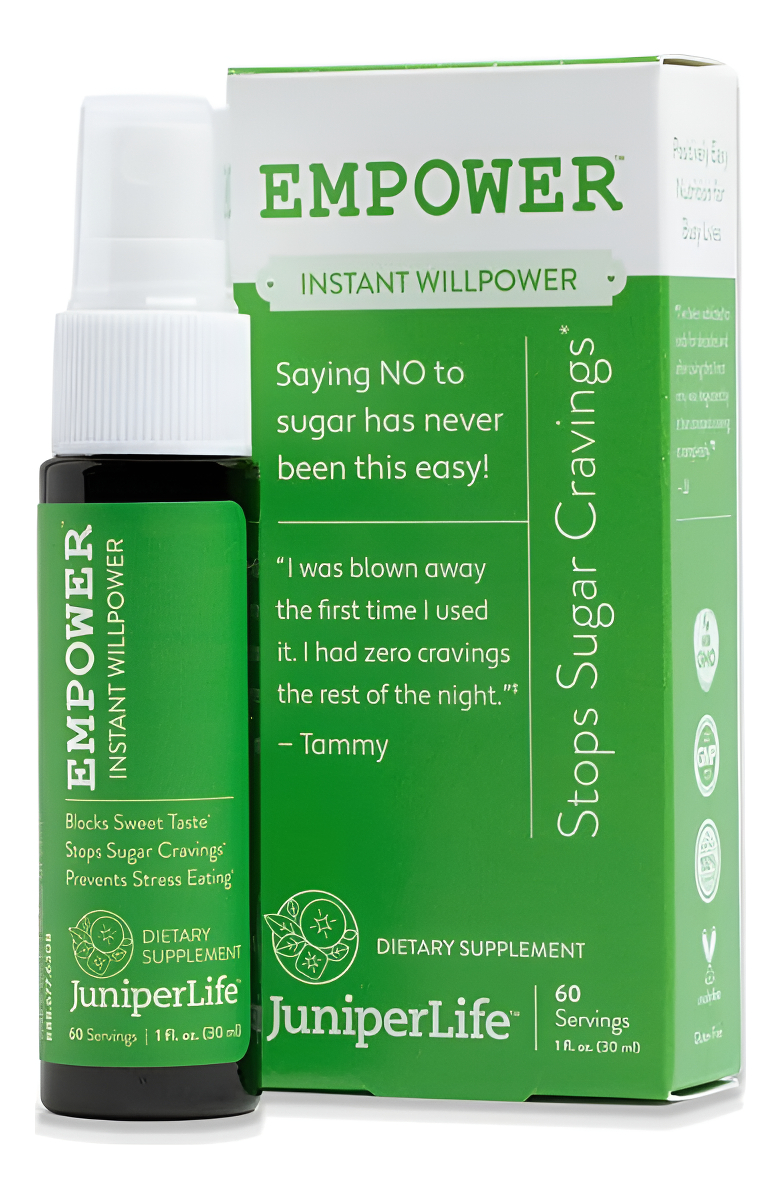 Empower - Los Antojos De Azúcar Instant Willpower Ayudan A Elegir Alimentos Saludables | Gymnema Sylvestre, 5htp, Biot