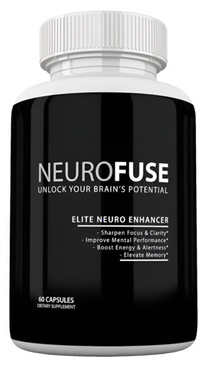 Neurofuse Potente Suplemento Nootrópico De Enfoque Y Memoria, Reduce La Niebla Cerebral Y La Fatiga, 60 Cápsulas